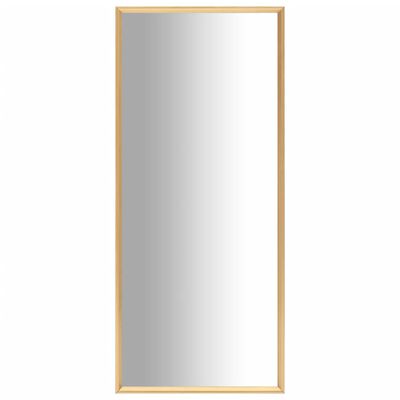 vidaXL aranyszínű tükör 140 x 60 cm