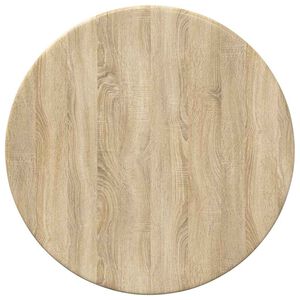 vidaXL Asztallap &Oslash; 30 x 1,5 cm Kerek Szerelt Fa Sonoma T&ouml;lgy