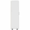 vidaXL Sz&eacute;f FLORIN Magas F&eacute;nyű Feh&eacute;r 55,5 x 29 x 103 cm Faanyag