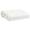 vidaXL feh&eacute;r ponyva &Oslash; 4 m 650 g/m&sup2;