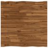 vidaXL T&eacute;glalap Asztallap 80 x 80 x 3,2 cm N&eacute;gyzet T&ouml;m&ouml;r Ak&aacute;cfa