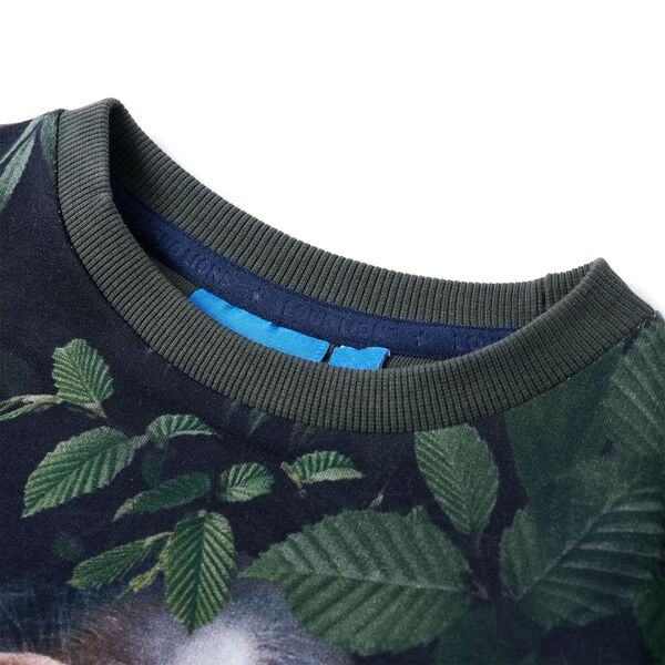 Sötét keki gyerekpulóver 92