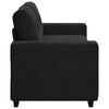 vidaXL fekete b&aacute;rsony loveseat kanap&eacute; 180x77x82 cm