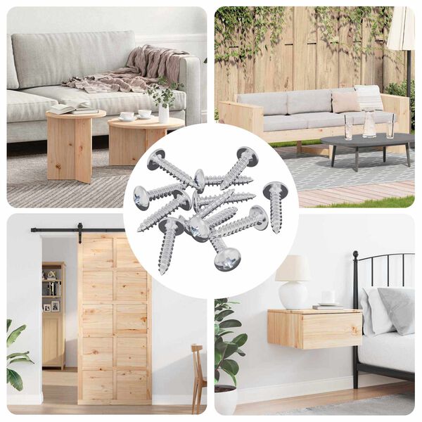 vidaXL &Ouml;nmenetes Sz&ouml;g 10976 pcs Horganyzott Ac&eacute;l