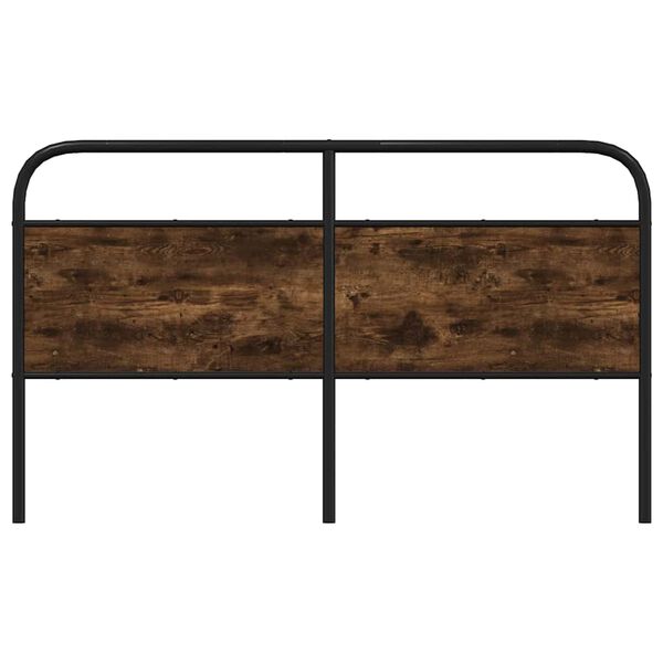 vidaXL csere fejt&aacute;mla f&uuml;st&ouml;lt t&ouml;lgy 160 cm ac&eacute;l &eacute;s fűr&eacute;szelt fa