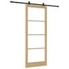 vidaXL Cs&uacute;sz&oacute; ajt&oacute; ORKDAL Term&eacute;szetes 93 x 232 cm