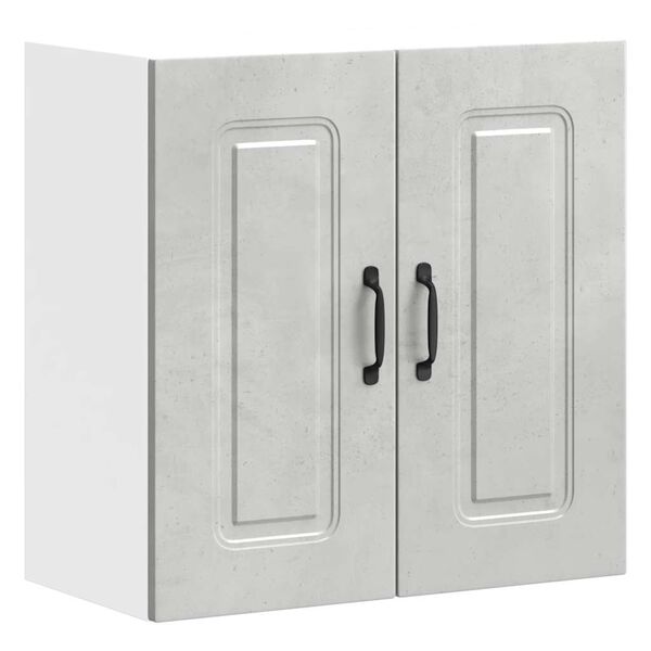 vidaXL konyhai fali szekr&eacute;ny Kalmar beton sz&uuml;rke sz&iacute;nű műfa