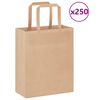 vidaXL 250 db barna pap&iacute;rzacsk&oacute;k foganty&uacute;kkal 18x8x22 cm