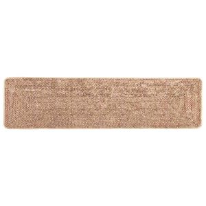 vidaXL Szőnyeg fut&oacute; MARSA Barna 50 x 300 cm Poli&eacute;szter &eacute;s PVC