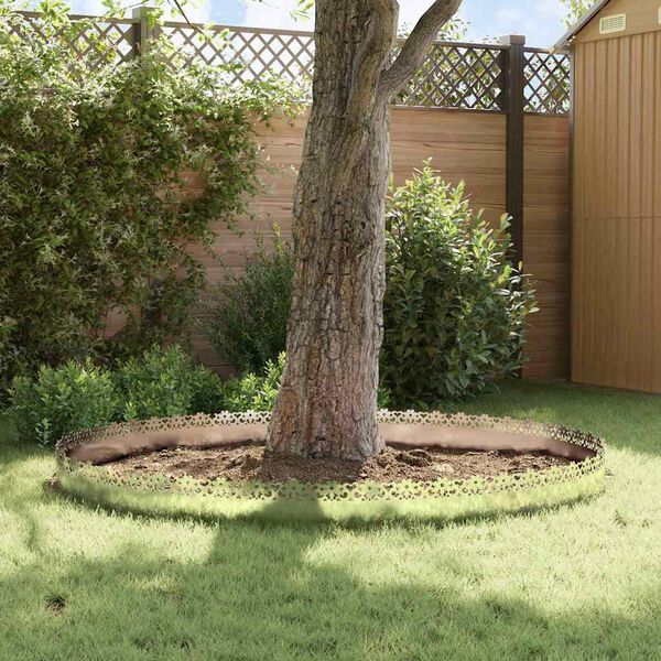 vidaXL Gyepszeg&eacute;lyek 10 pcs Ez&uuml;st 103 x 0,05 x 22 cm Horganyzott ac&eacute;l