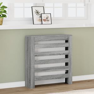 vidaXL sz&uuml;rke sonoma szerelt fa radi&aacute;torburkolat 78 x 20 x 82 cm
