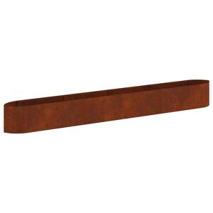 vidaXL Emelt kert &aacute;gy&aacute;s Időj&aacute;r&aacute;s&aacute;ll&oacute; Ac&eacute;l 380 x 40 x 40 cm Ac&eacute;l