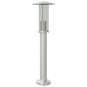 vidaXL ez&uuml;stsz&iacute;nű rozsdamentes ac&eacute;l k&uuml;lt&eacute;ri &aacute;ll&oacute;l&aacute;mpa 60 cm