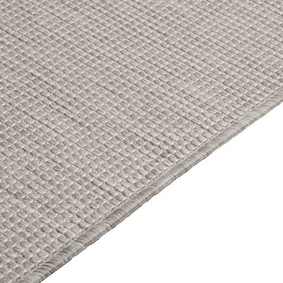 vidaXL tópszínű lapos szövésű kültéri szőnyeg 200 x 280 cm