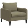 vidaXL XL fotel Khaki B&aacute;rsony