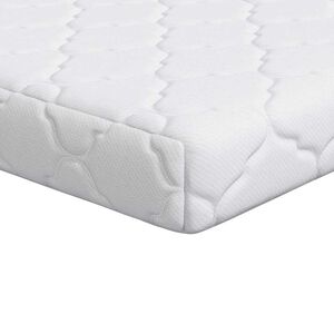 vidaXL Matrac Feh&eacute;r 60 x 120 cm Jacquard sz&ouml;vet