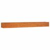 vidaXL rozsda sz&iacute;nű corten ac&eacute;l kerti magas&aacute;gy&aacute;s 480 x 80 x 45 cm
