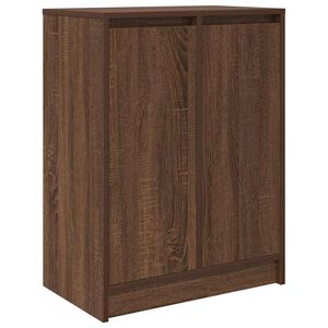 vidaXL barna t&ouml;lgysz&iacute;nű szerelt fa cipősszekr&eacute;ny 57x34x76 cm