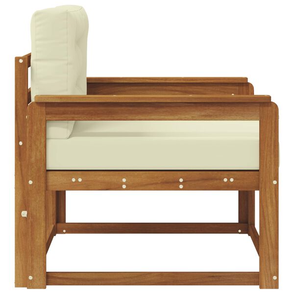 vidaXL K&uuml;lt&eacute;ri k&ouml;z&eacute;pső kanap&eacute; T&ouml;m&ouml;r Ak&aacute;cfa Term&eacute;szetes