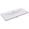 vidaXL feh&eacute;r ker&aacute;mia be&eacute;p&iacute;thető mosd&oacute;kagyl&oacute; 91 x 39,5 x 18,5 cm