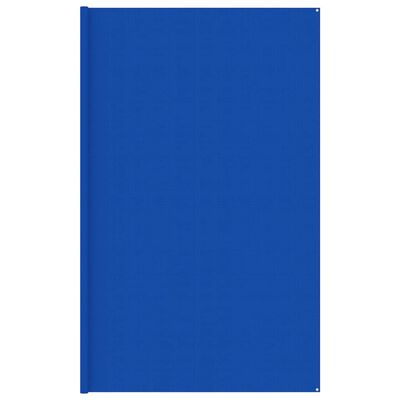 vidaXL kék HDPE sátorszőnyeg 400 x 400 cm