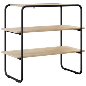 vidaXL Konzolasztal Sonoma T&ouml;lgy 60 x 41 x 75 cm Szerelt Fa