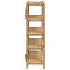 vidaXL 5 szintes bambusz polc 100 x 40 x 150 cm
