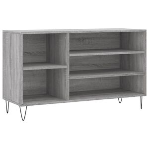 vidaXL sz&uuml;rke sonoma sz&iacute;nű szerelt fa cipősszekr&eacute;ny 102x36x60 cm