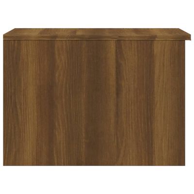 vidaXL barna tölgyszínű szerelt fa dohányzóasztal 50 x 50 x 36 cm