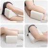 vidaXL Knee Pillow Feh&eacute;r Mem&oacute;riahab &eacute;s Poli&eacute;szter 26 x 21,5 x 15 cm