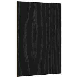 vidaXL Dekor Panelek 12 db Fekete T&ouml;lgy 21 x 30 x 0,27 cm Szerelt Fa