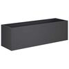 vidaXL Kerti cser&eacute;p Antracitsz&uuml;rke 100 x 30 x 30 cm