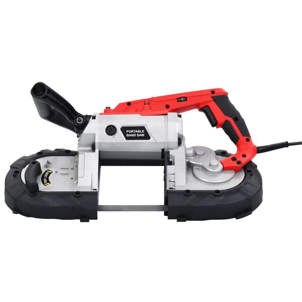 vidaXL ac&eacute;l szalagfűr&eacute;sz hordozhat&oacute; tokkal