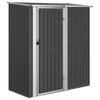 vidaXL antracitsz&uuml;rke horganyzott ac&eacute;l kerti f&eacute;szer 180,5x97x209,5 cm