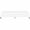 vidaXL Ágykeret matracmal Tiszta Fehér 80 x 200 cm szövet