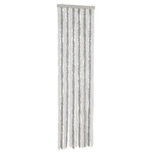 vidaXL vil&aacute;gossz&uuml;rke &eacute;s feh&eacute;r zsen&iacute;lia rovarf&uuml;gg&ouml;ny 56 x 200 cm