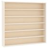 vidaXL fa gyűjtői vitrin 6 polccal 60x8,5x55cm 60x8,5x55 cm