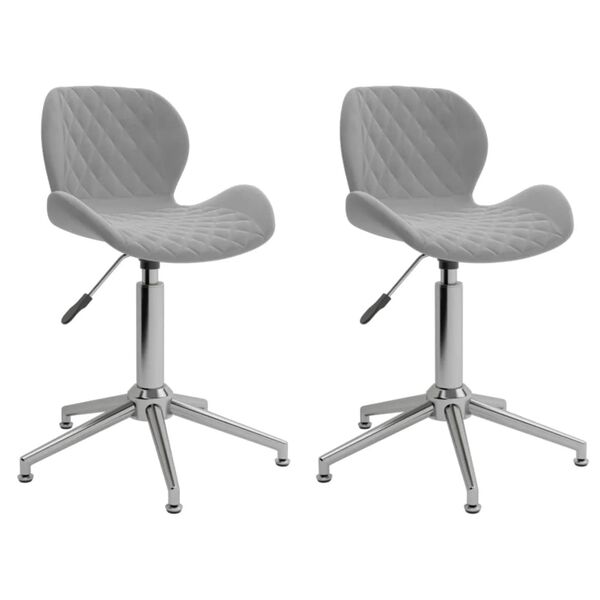 vidaXL 2 db vil&aacute;gossz&uuml;rke b&aacute;rsony forg&oacute; &eacute;tkezősz&eacute;k