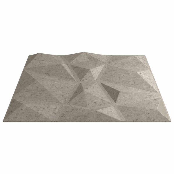 vidaXL Fali panelek 24 pcs Beton Sz&uuml;rke 50 x 50 cm XPS Hab