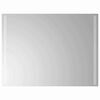 vidaXL LED F&uuml;rdőszoba T&uuml;k&ouml;r t&uuml;k&ouml;rrel &Aacute;tl&aacute;tsz&oacute; 80 x 60 cm edzett &uuml;veg