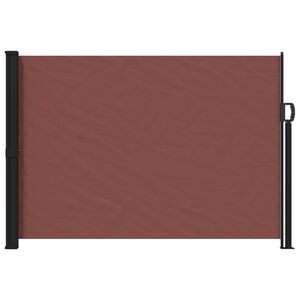 vidaXL H&uacute;zhat&oacute; oldals&oacute; napernyő Barna 300 x 170 cm Poli&eacute;szter