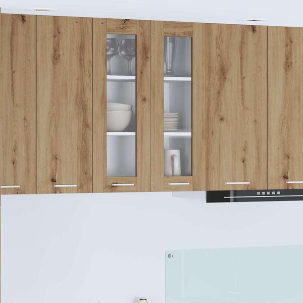 vidaXL F&uuml;ggő szekr&eacute;ny Riga Artisan t&ouml;lgy 60 x 31 x 80 cm Faanyag