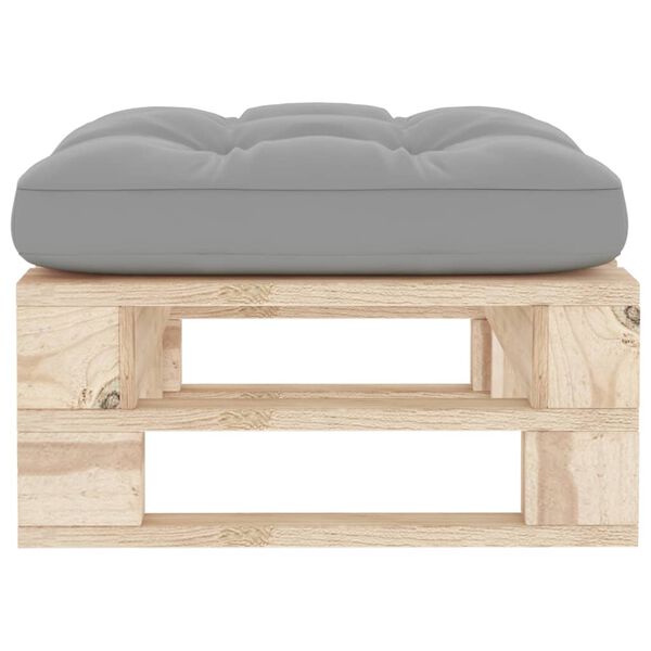 vidaXL impregn&aacute;lt fenyőfa kerti raklapzs&aacute;moly