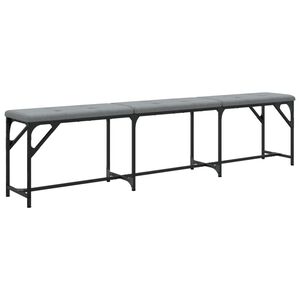vidaXL vil&aacute;gossz&uuml;rke ac&eacute;l &eacute;s sz&ouml;vet &eacute;tkezőpad 186 x 32 x 45 cm