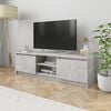 vidaXL betonsz&uuml;rke szerelt fa TV-szekr&eacute;ny 120 x 30 x 35,5 cm