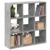 vidaXL betonsz&uuml;rke szerelt fa elv&aacute;laszt&oacute; k&ouml;nyvespolc 102x29x103,5 cm