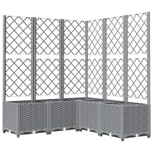 vidaXL vil&aacute;gossz&uuml;rke PP r&aacute;csos kerti &uuml;ltetől&aacute;da 120 x 120 x 136 cm