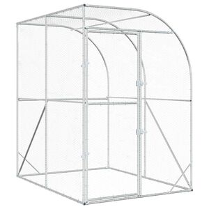 vidaXL Ty&uacute;kh&aacute;z Ez&uuml;st 200 x 200 x 215 cm Horganyzott Ac&eacute;l