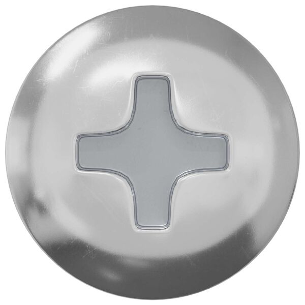 vidaXL Fa Csavarok 12 pcs Ez&uuml;st M3,5 x 20 mm Ac&eacute;l