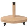vidaXL Napernyőtalp Világos fa 48 x 48 x 32 cm